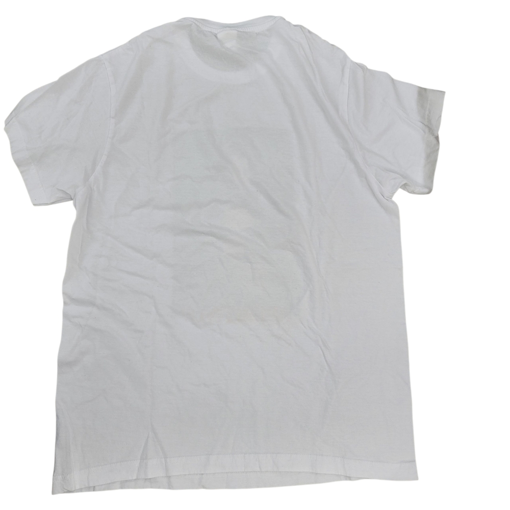 White Graphic T-Shirt with Mona Lisa Print - Picture 2 of 7